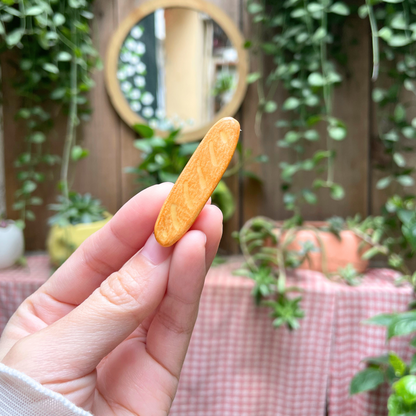 Baguette Clay hair clip