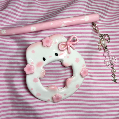 Bunny GiGi Clay Hair Brooch