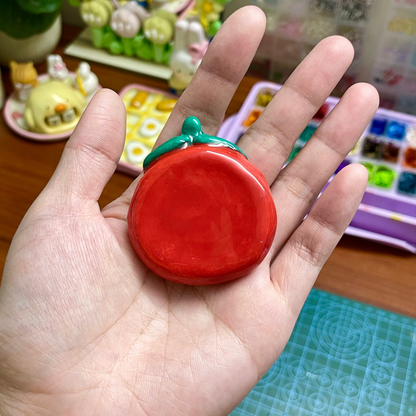 Angry Tomato Worry Stone