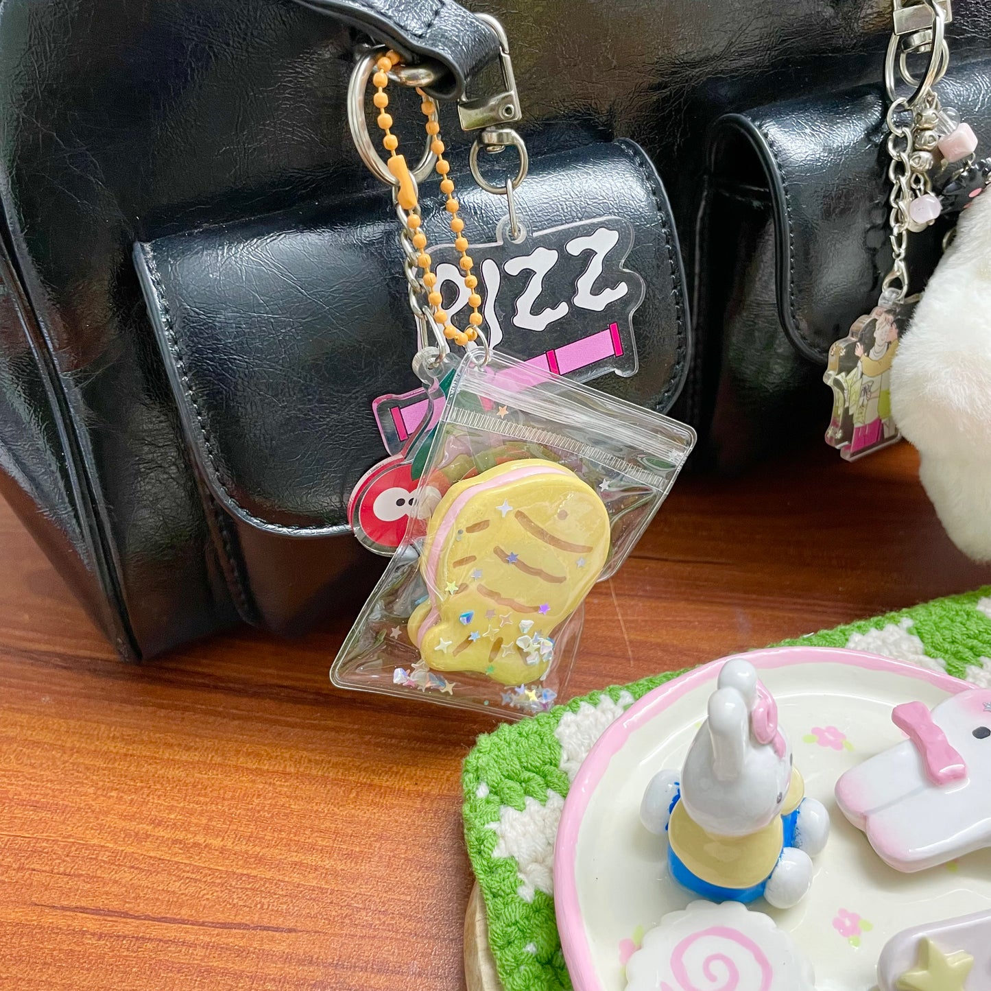 Taiyaki Clay Keychain