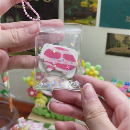 Cutesy Meat Clay Keychain